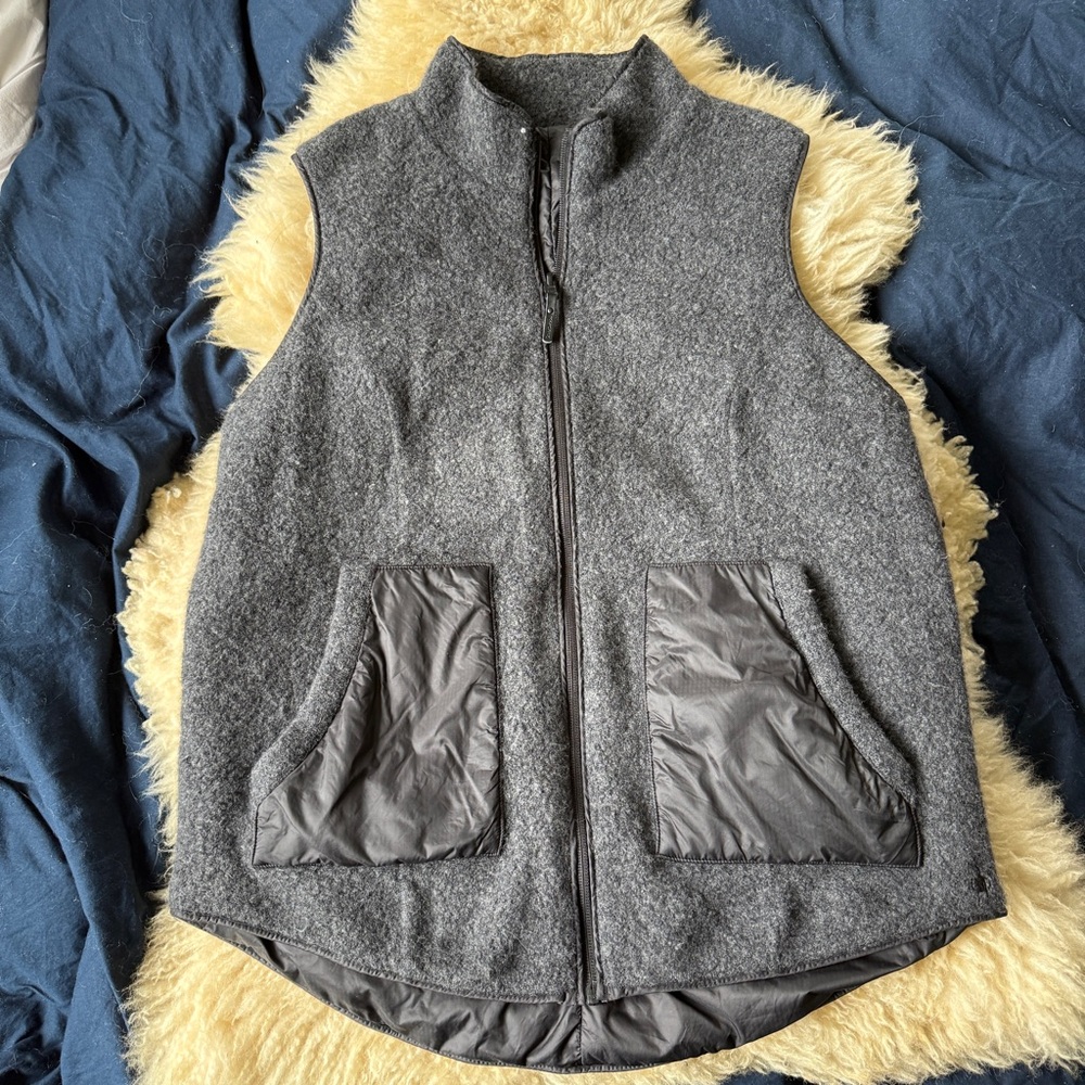 Smartwool Anchor Line Reversible Sherpa Vest Large